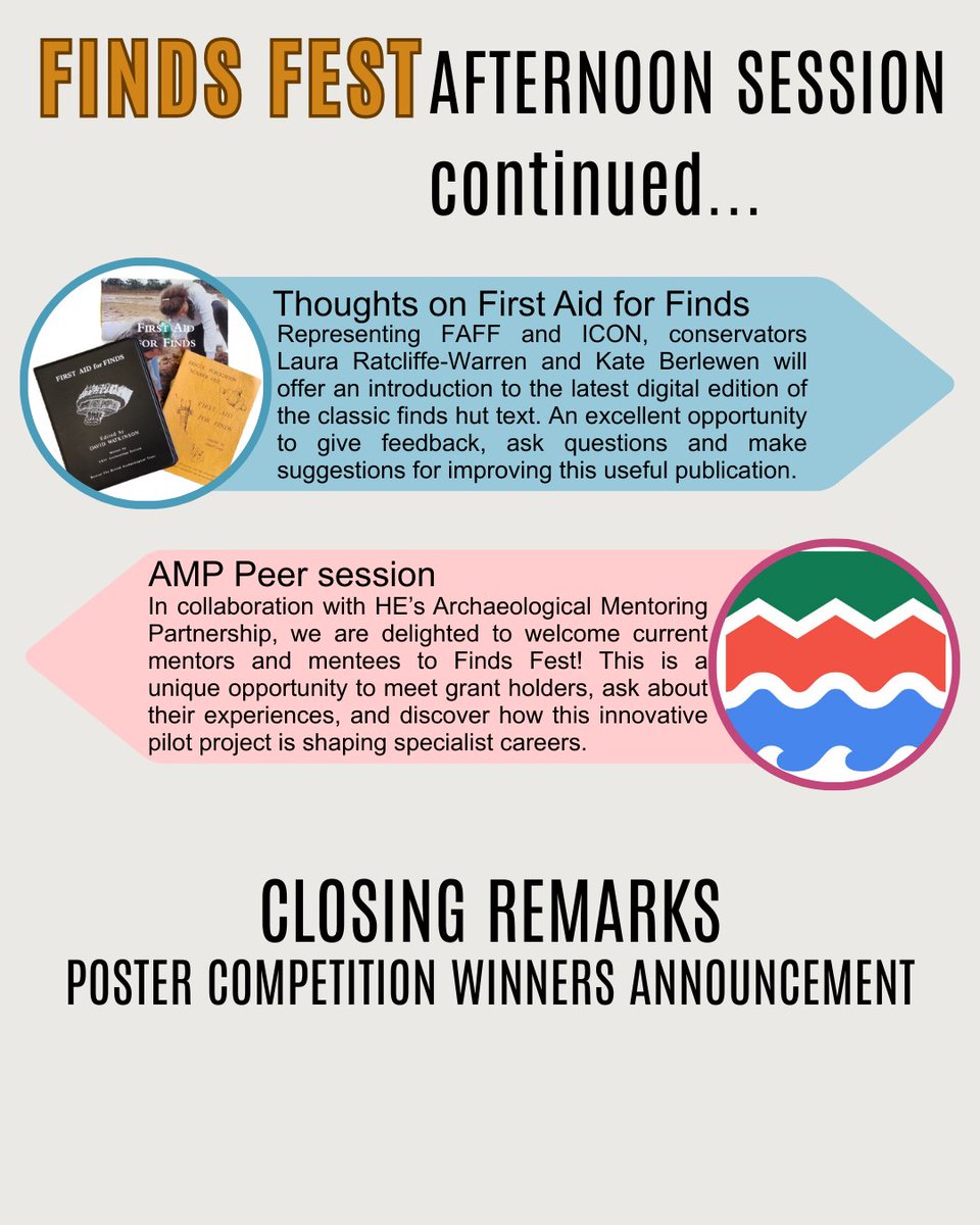 CIfA Finds Group: Artefacts Conservation Ecofacts tweet media