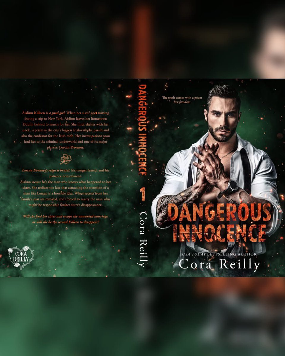 vickybooklover1's tweet image. 🧡Dangerous Innocence, Book 1 
Five Leaf Clover Series by  @CoraReillyBooks 
re-releasing March 30th

🍀𝘿𝙖𝙣𝙜𝙚𝙧𝙤𝙪𝙨 𝙄𝙣𝙣𝙤𝙘𝙚𝙣𝙘𝙚 𝙝𝙖𝙨 𝙗𝙚𝙚𝙣 𝙪𝙥𝙙𝙖𝙩𝙚𝙙 

#CRDangerousInnocenceCoverReveal #CoraReilly #TheNextStepPR
@TheNextStepPR