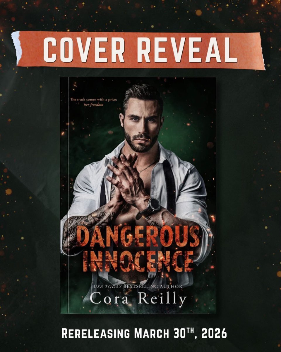 vickybooklover1's tweet image. 🧡Dangerous Innocence, Book 1 
Five Leaf Clover Series by  @CoraReillyBooks 
re-releasing March 30th

🍀𝘿𝙖𝙣𝙜𝙚𝙧𝙤𝙪𝙨 𝙄𝙣𝙣𝙤𝙘𝙚𝙣𝙘𝙚 𝙝𝙖𝙨 𝙗𝙚𝙚𝙣 𝙪𝙥𝙙𝙖𝙩𝙚𝙙 

#CRDangerousInnocenceCoverReveal #CoraReilly #TheNextStepPR
@TheNextStepPR