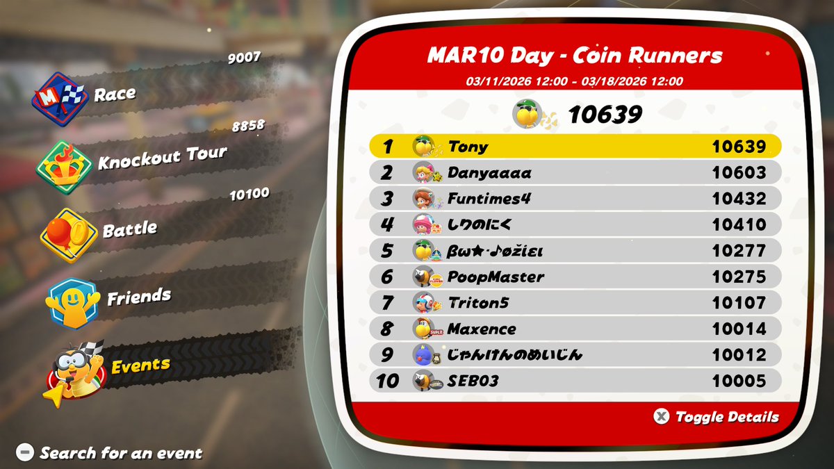 TonyxMK's tweet photo. Quick screenshot before i lost -100 next round lol https://t.co/hwYRELJOYT