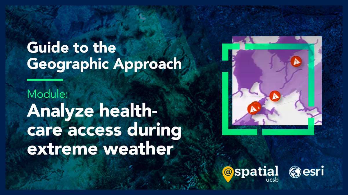 Esri GIS Education tweet media