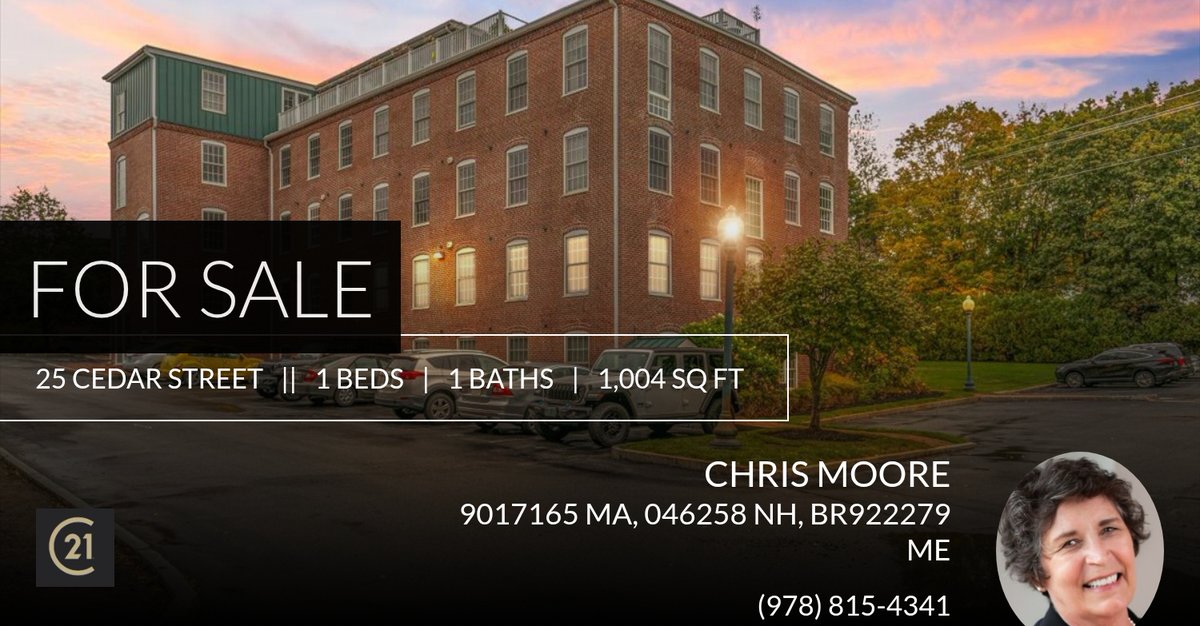 RealtorMA_NH_ME's tweet photo. 🏠 Cozy, Convenient &amp; Close to Downtown Amesbury!

Chris Moore, Moore than expected! https://t.co/cP8cDbOnqB https://t.co/f9K0OfvTBb