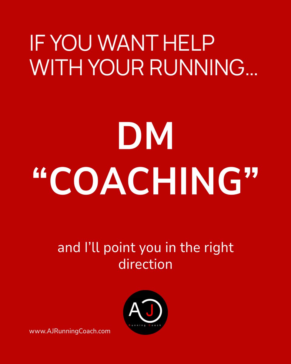 AJ Running Coach tweet media