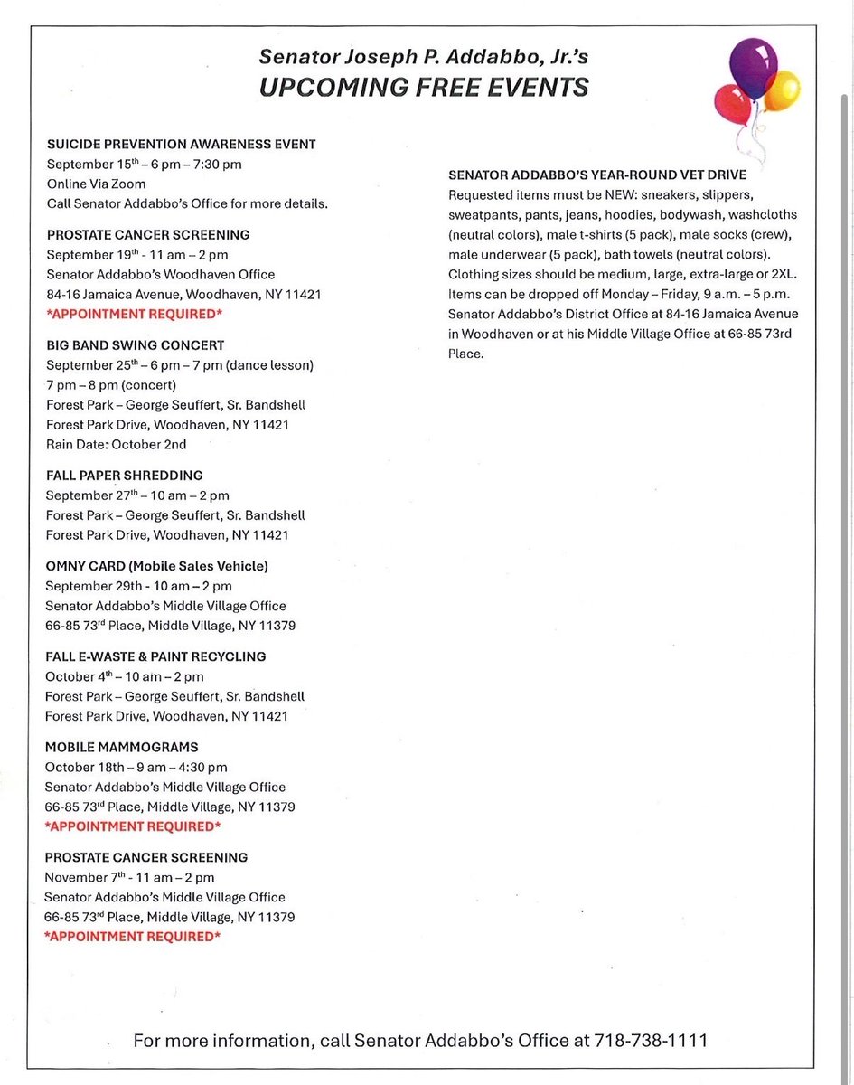 SenatorJoeAddabbo tweet media