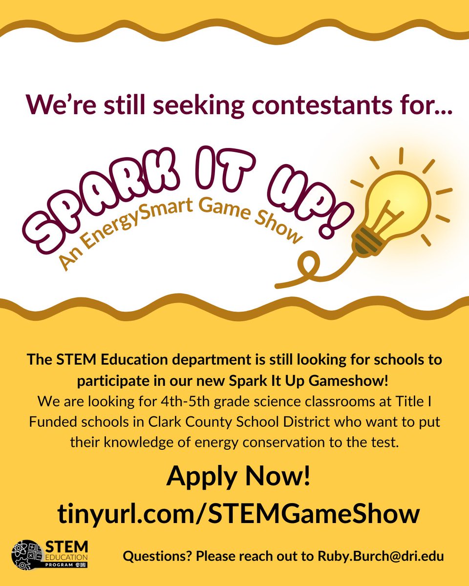 DRI STEM Education Program tweet media