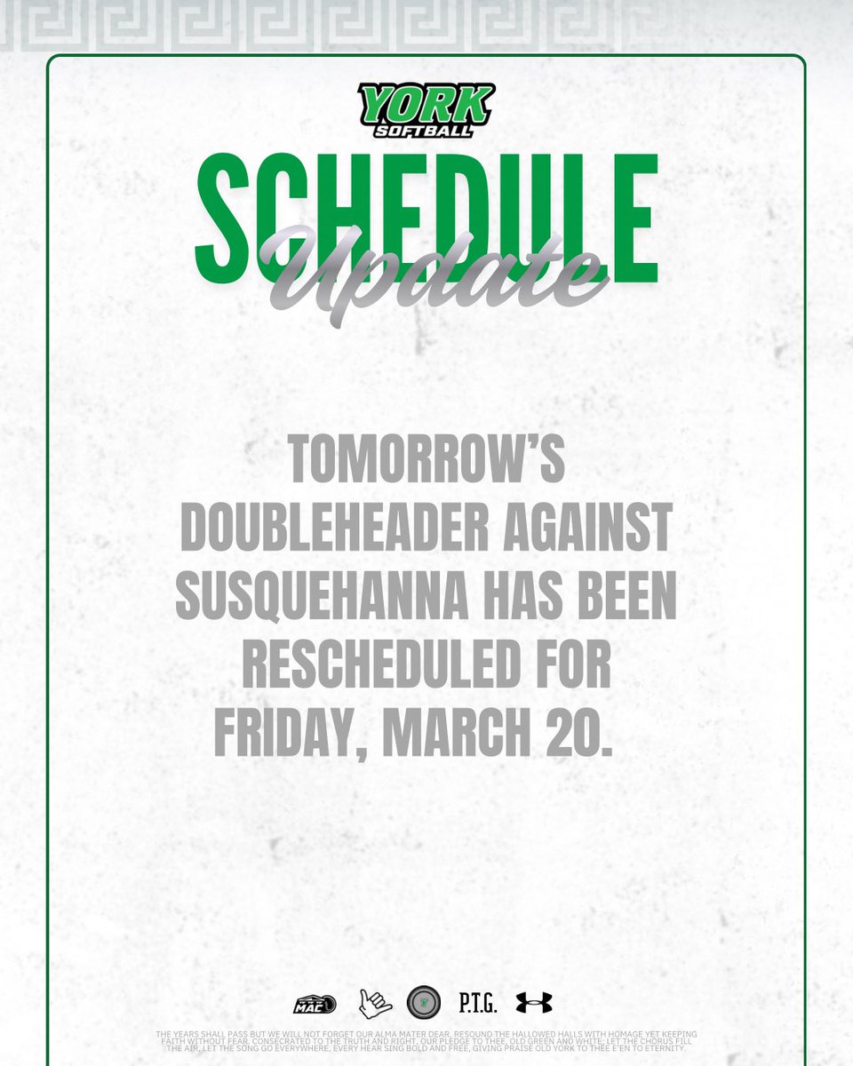York Softball tweet media