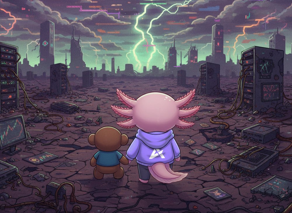 We’ve watched as celebrities and airdrop farmers stripped the NFT sector bare, leaving a digital wasteland in their wake. No one is coming to save this industry. The only things of value left are the communities that refused to fold in the face of corporate greed.

Together, we