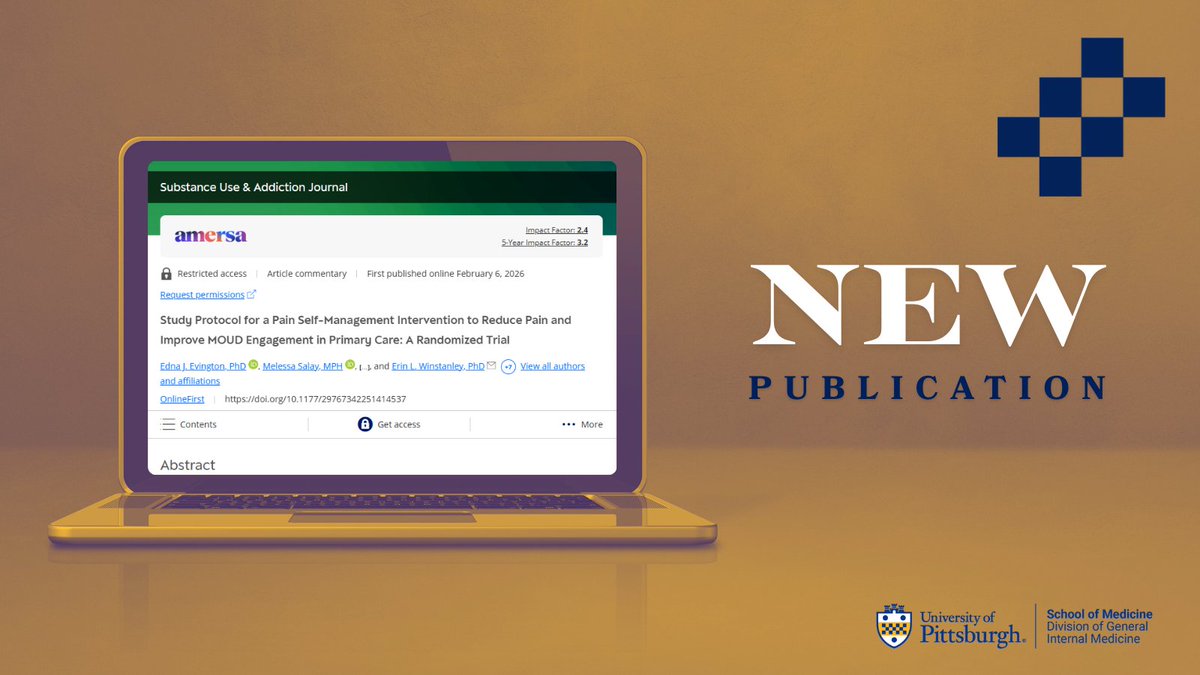 Pitt General Internal Medicine tweet media