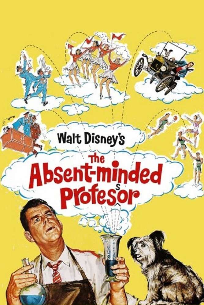 OnThisDayFilm's tweet photo. The Absent-Minded Professor was released on this day 65 years ago (1961). #FredMacMurray #NancyOlson - #RobertStevenson https://t.co/QTsetet1OR https://t.co/lQGsZDttDC