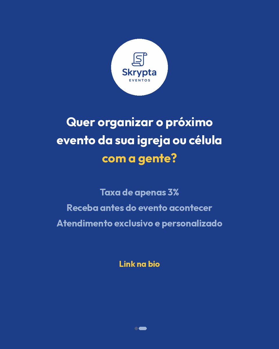 skryptaeventos's tweet photo. 🚀 Evento novo no ar!

A Geração Pega Visão já está com inscrições abertas para a Confra Pega Visão 2026.1 — e o evento já está disponível no Skrypta.

📅 18 e 19 de abril
📍 Salvador - BA
💳 Parcelamento disponível

Se você quer participar, corre para garantir sua vaga. https://t.co/HZDeN1sc89