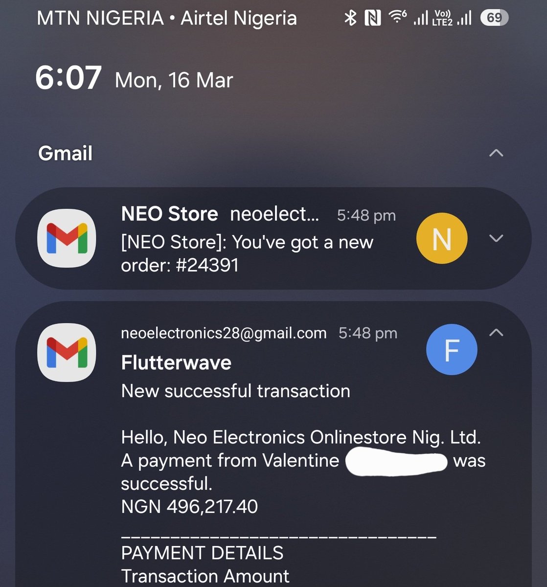 neo_officialll's tweet photo. Dear Valentine,

We've received your order. The order came in quite late but fear not, we'll deliver to your doorstep in Port Harcourt by tomorrow. 

Please visit https://t.co/7vCPnmy9VE to place an order for all your phone, laptop &amp; electronics needs so I can do the interview.🤲 https://t.co/aHf3QMwaKm