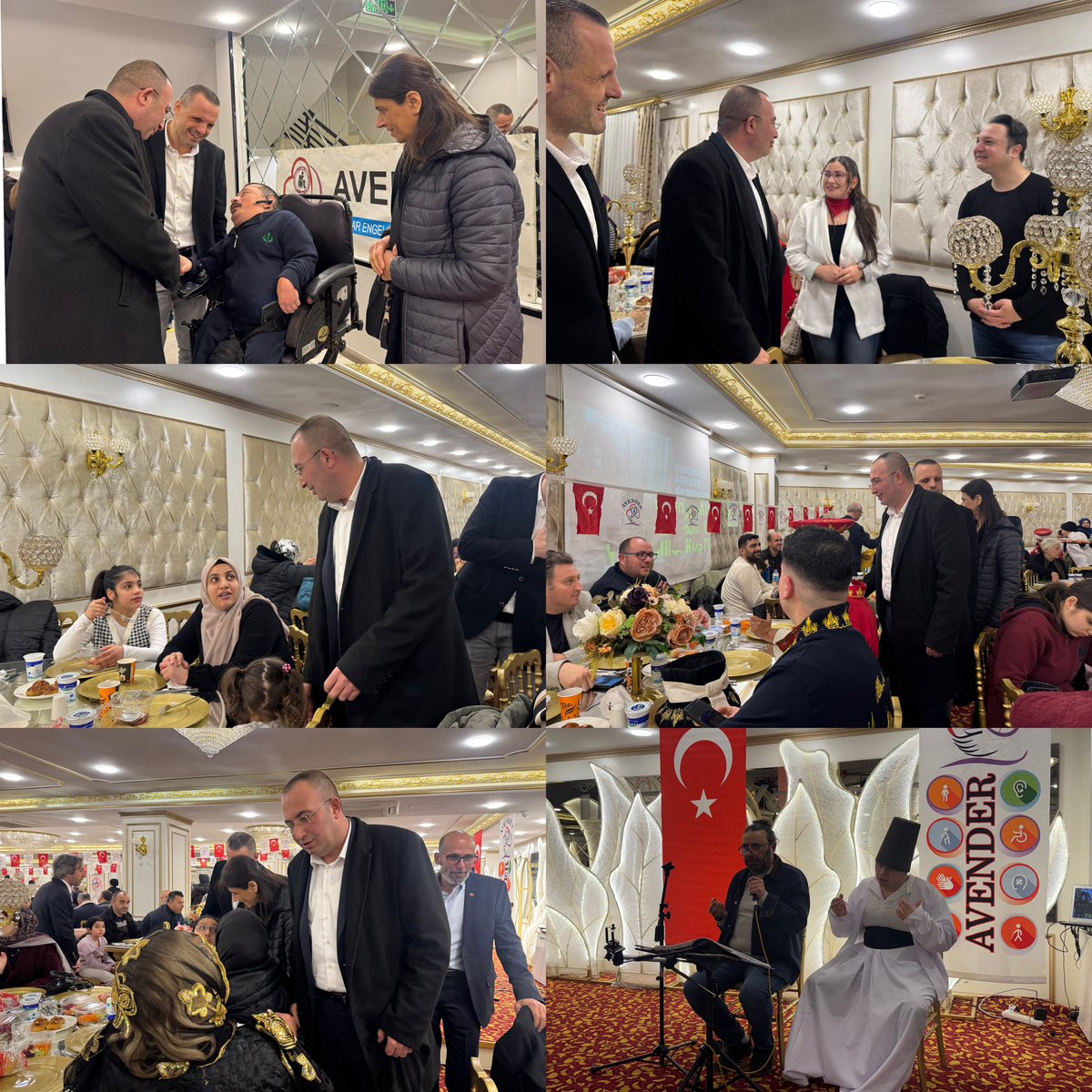 AVENDER Avcılar Engellilere Hizmet Derneği Başkanı Sn. Ahmet Vardar’ın düzenlediği iftar davetine katılım sağladık. Programımıza İlçe Koordinatörümüz Sn. Osman Ertuğrul Yörük de iştirak etti.

Programda tarafımıza takdim edilen plaket için kendilerine ayrıca teşekkür ediyor,