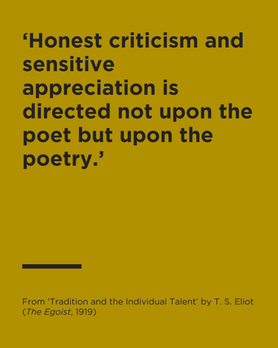 T. S. Eliot Foundation tweet media