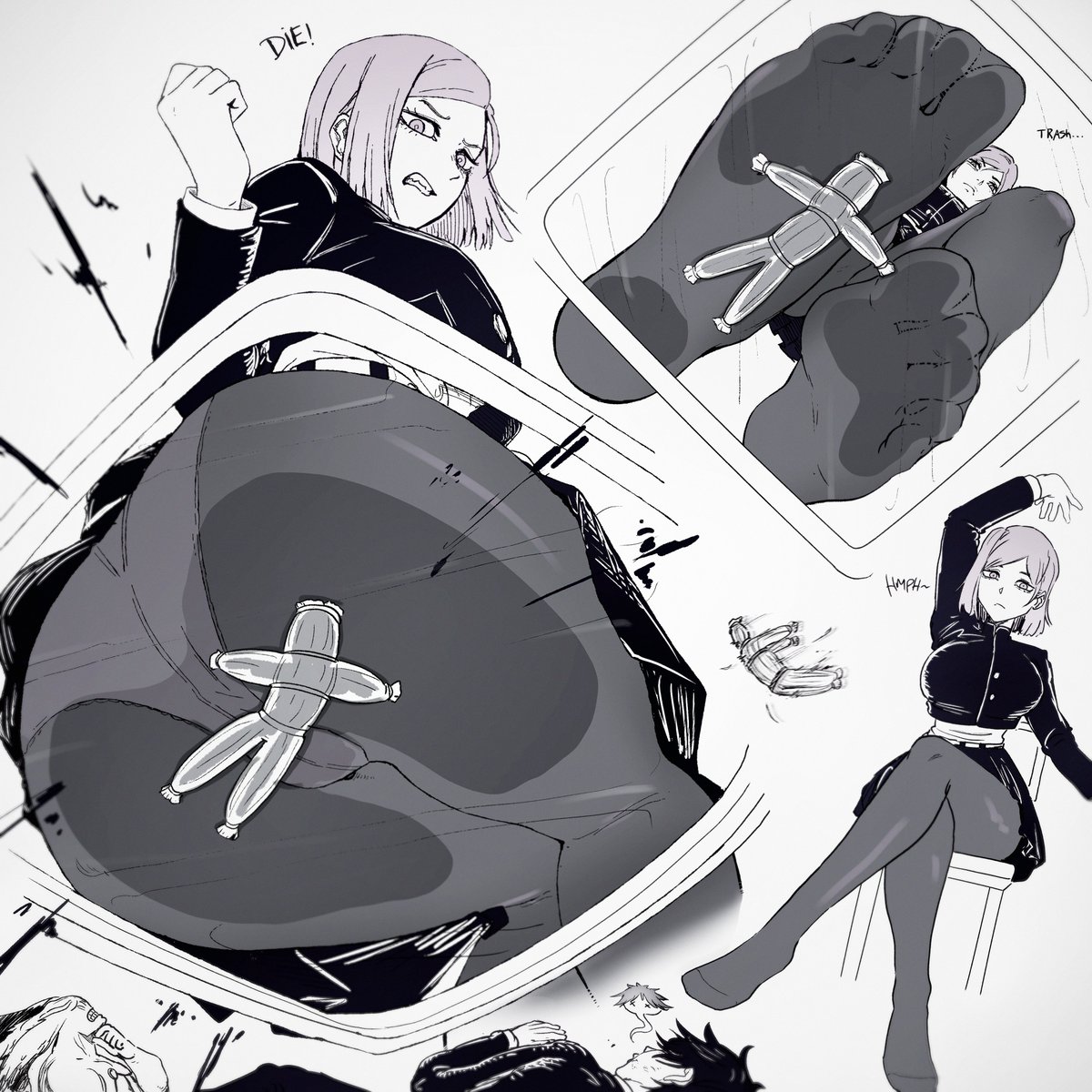 It is done...Nobara's special exorcism. Do you think you'd feel everything?

Inspired more than a lil by <a href="/FoggyLittleCat/">Foggy</a>'s videos.

#JujutsuKaisen