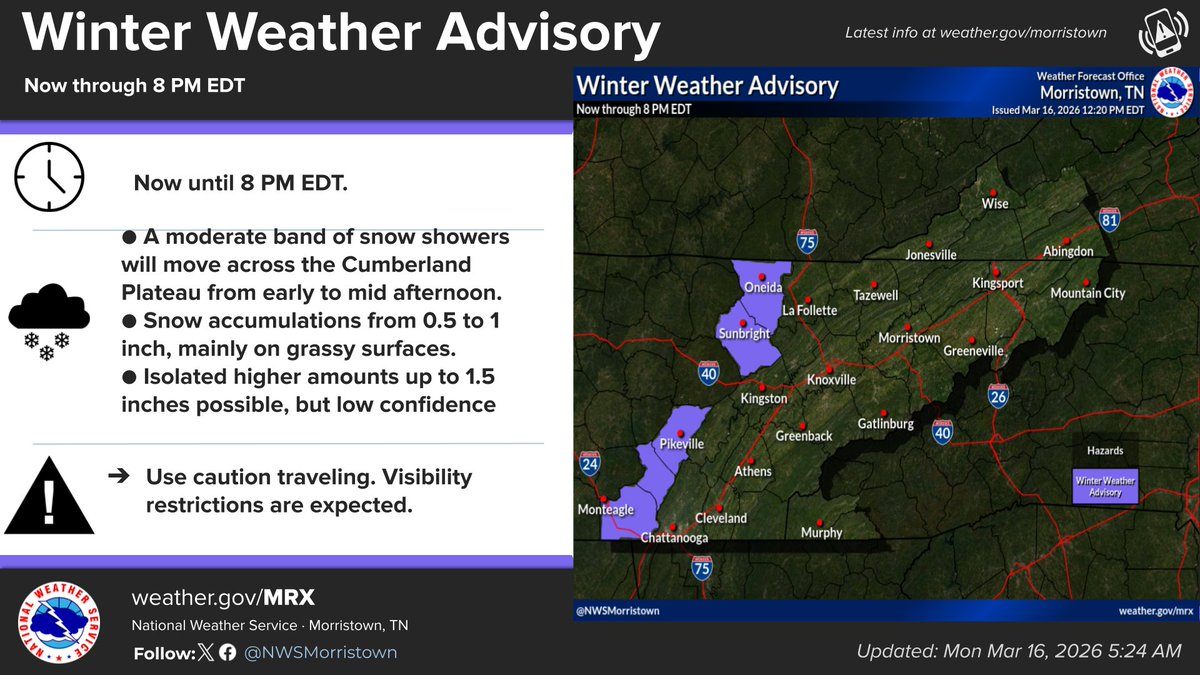 NWS Morristown tweet media