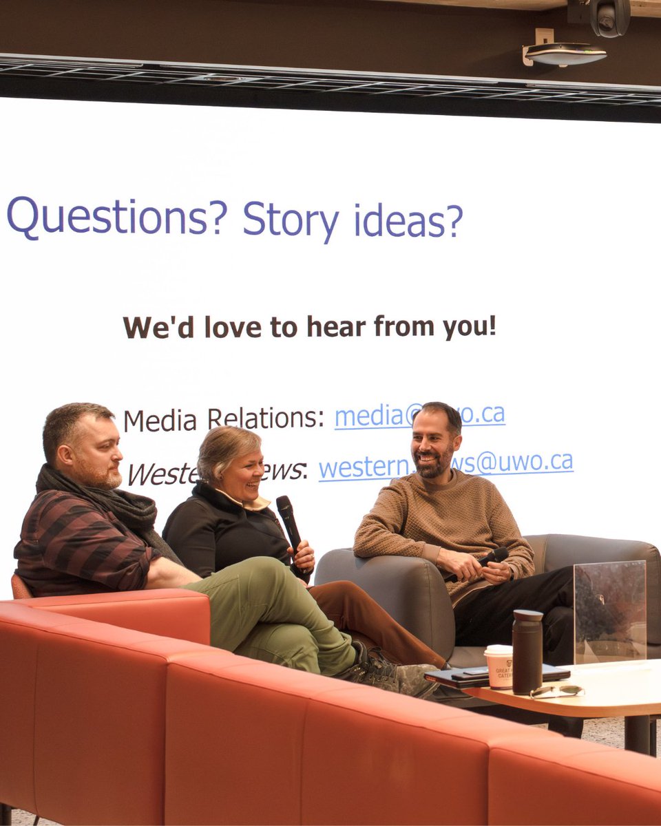 westernuSpace's tweet photo. Thank you to all who attended the Research &amp; Media Relations Workshop!

Co-hosted with the Rotman Institute of Philosophy, it brought together academics active in science communication + media relations experts to discuss experiences + tips for engaging with the media. https://t.co/WJcIUdAWcW