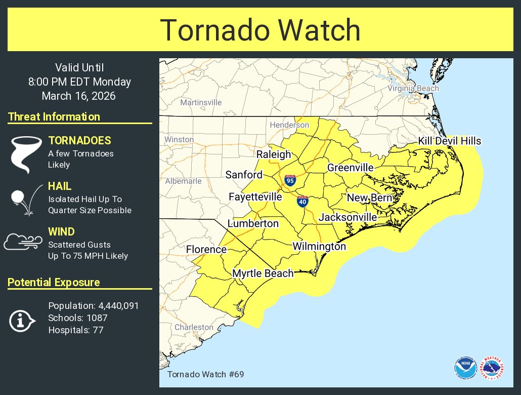 NWS Wilmington, NC tweet media