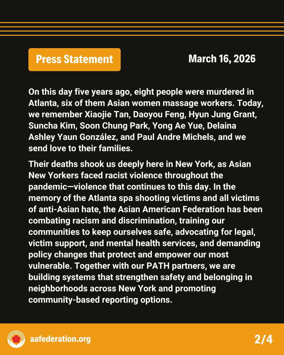 Asian American Federation tweet media