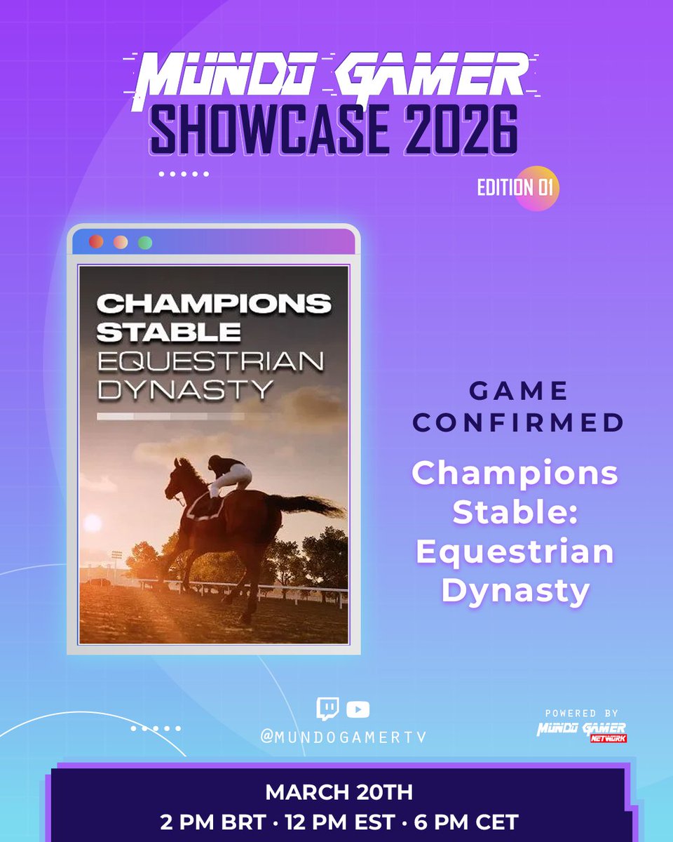 Champions Stable: Equestrian Dynasty tweet media
