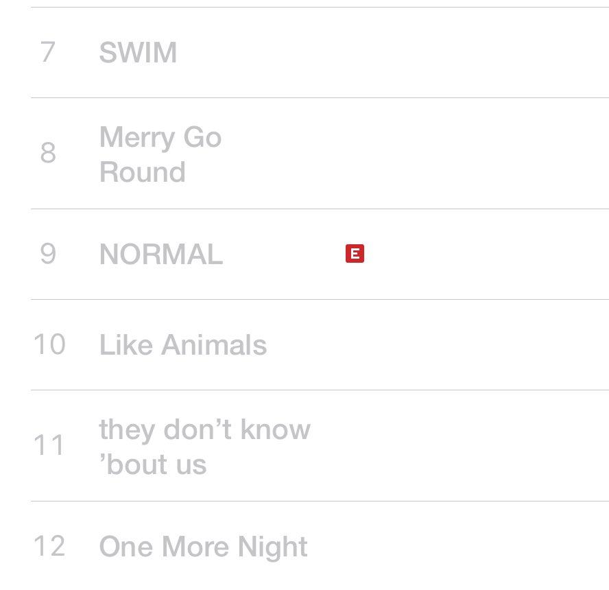 ‼️ O álbum #BTS_ARIRANG foi classificado como conteúdo explícito no iTunes e no Apple Music! 👀

— Além disso, a faixa 9, "NORMAL", é a única classificada como explícita!