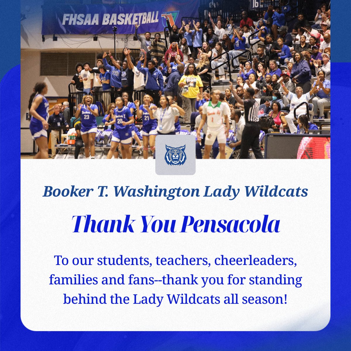 Booker T. Washington Lady Wildcats Basketball tweet media