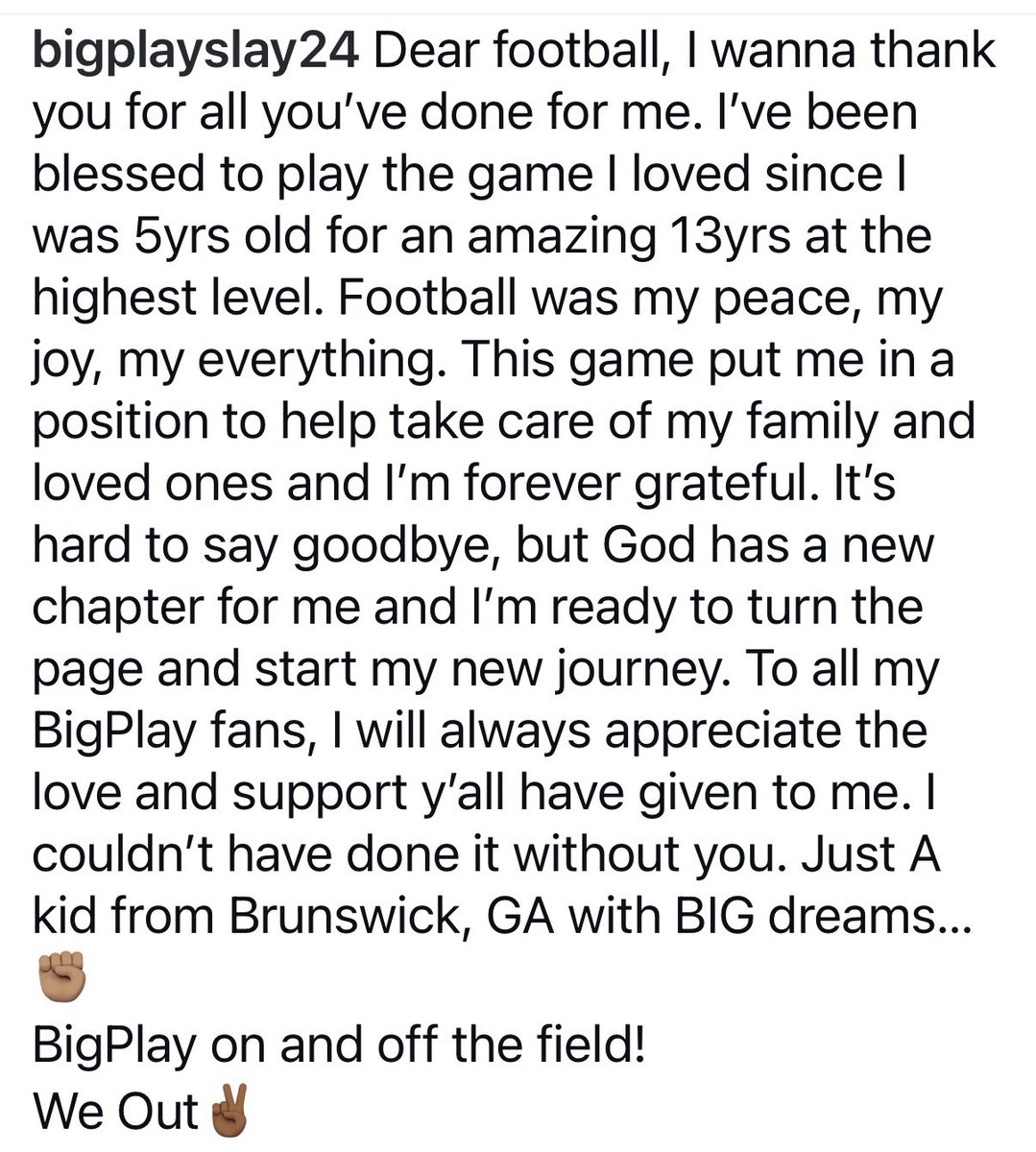 Six-time Pro-Bowl CB Darius Slay announced his retirement from the NFL on IG: