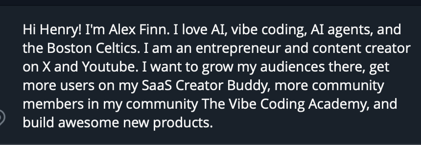 Alex Finn tweet media