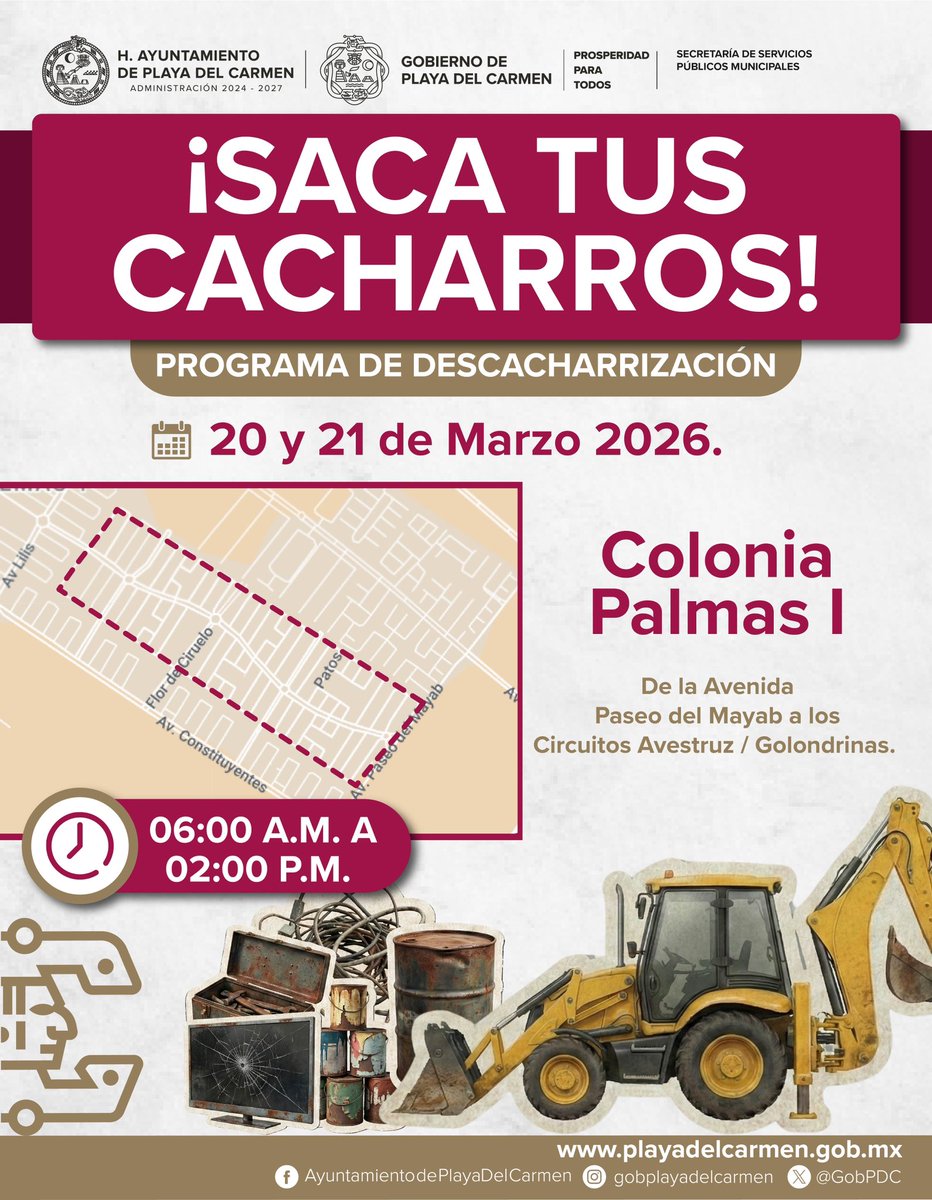 Ayuntamiento de Playa del Carmen tweet media