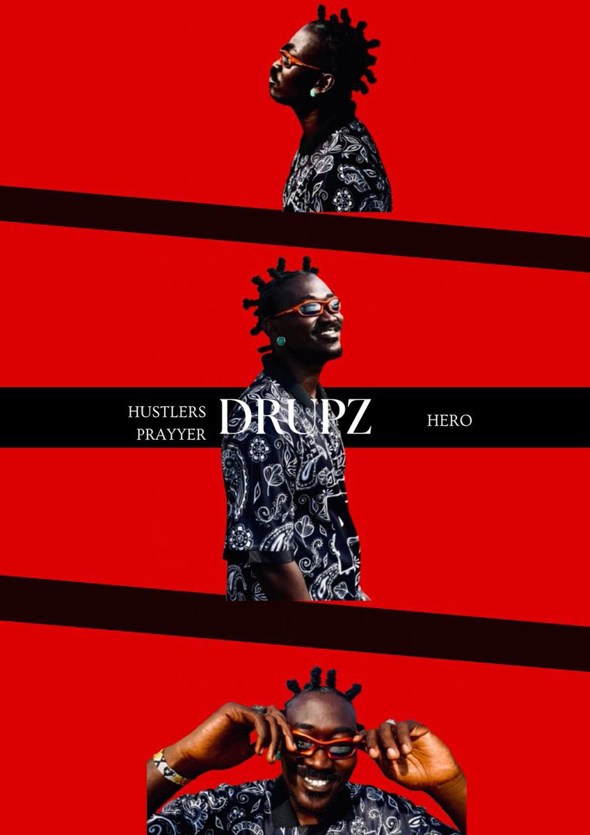 DRUPZmusic's tweet photo. BRACE YOURSELVES FI BURN OUT YA SPEAKERS AS YOU LEVEL UP YOUR PLAYLIST.
TWO ‘DRUPZ’ EXCLUSIVES INCOMING DIS FRIDAY!🚨🚨
LET’S GET DIS YEAR CHARGED UP ALREADY!!
#HUSTLERSPRAYERFREESTYLE
#HERO
#SEKUNDEABRANTIE
#STADIUMSTATUS
#NOEXCUSES https://t.co/NXytI8mp4U