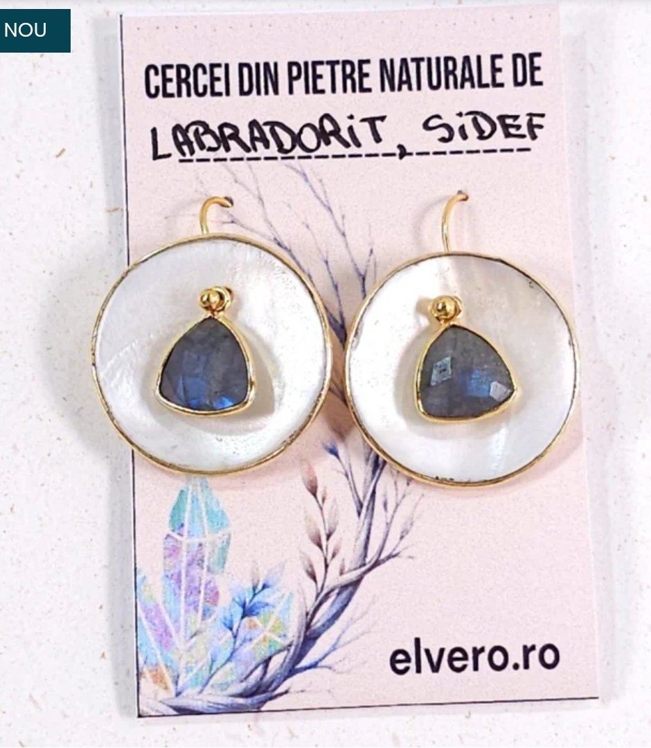 Elvero_store's tweet image. Cercei pietre labradorit cu sidef placati cu aur
#cercei #labradorit
elvero.ro/bijuterii-piet…