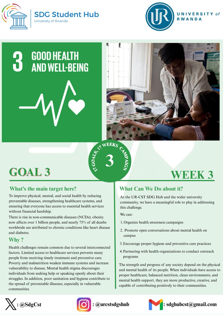 UR-CST SDG Student Hub tweet media