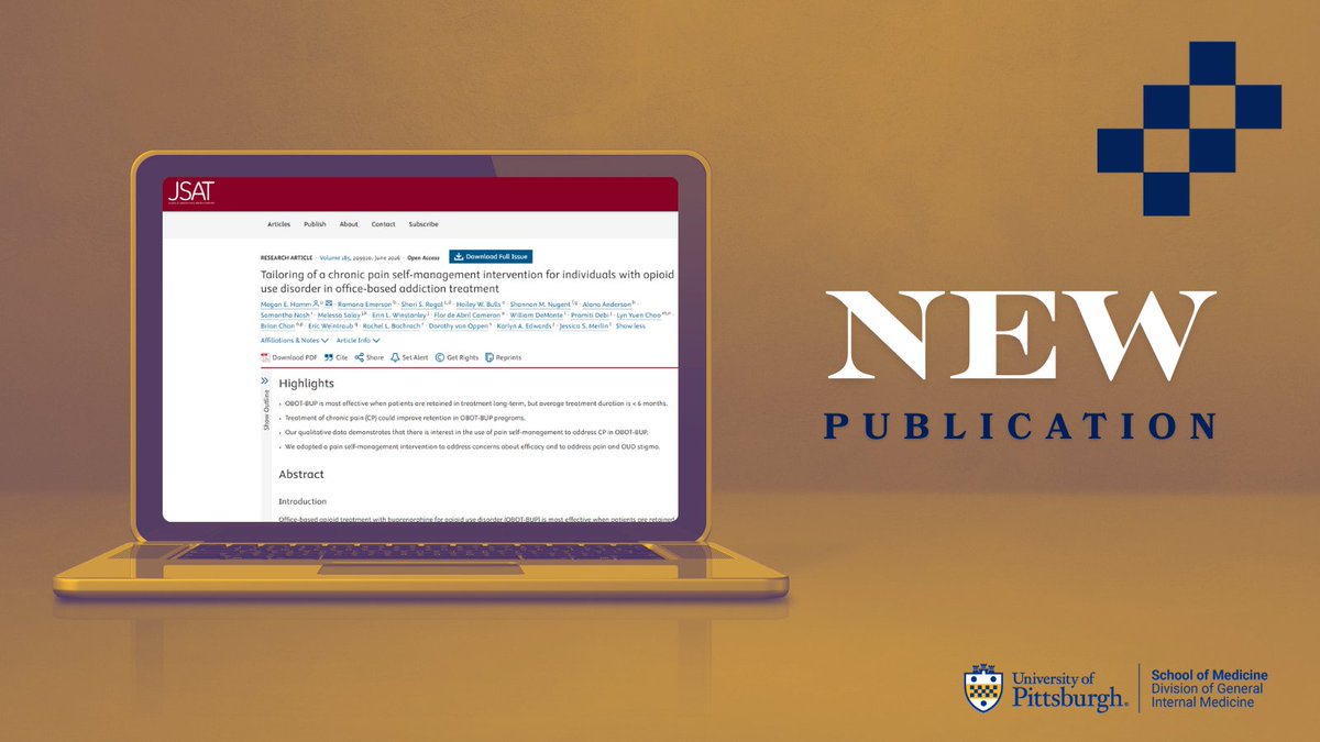 Pitt General Internal Medicine tweet media