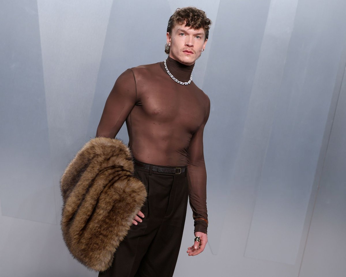 WWD: Sheer Dressing Takes Center Stage at Vanity Fair’s 2026 Oscar Party: Hudson Williams, Connor Storrie, Zoe Saldaña and More

"Though Storrie was absent for the 98th annual Academy Awards, he made quite the entrance at the after party, wearing a formfitting, mesh turtleneck