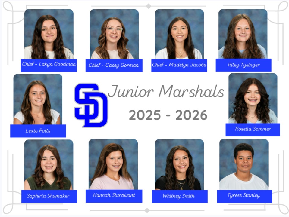 ctadams_3's tweet photo. Congratulations to our Junior Class Marshals! #LetsGoToWork #D2SA https://t.co/3q83tFoJVY
