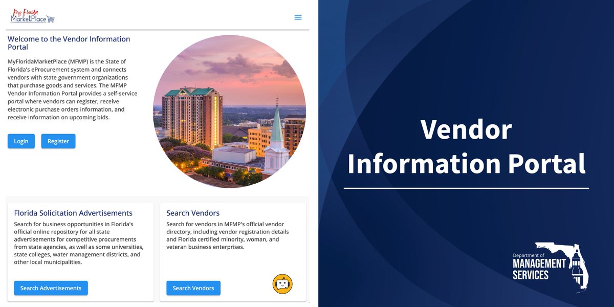 Florida Department of Management Services (DMS) tweet media