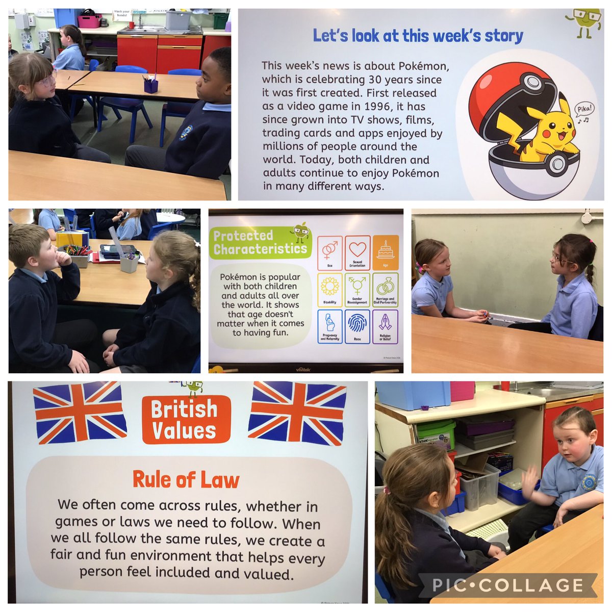 StAugustinesCPS's tweet photo. Year 3 shared this week’s ‘Picture News’ and thought about what makes something fun… #StAugustinesBritishValues #StAugustinesPersonalDevelopment https://t.co/Ns1GWpOkno