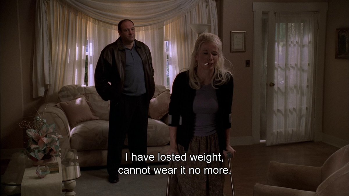 Every The Sopranos Frame In Order tweet media