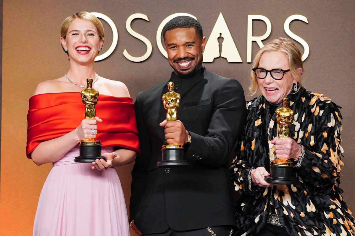 USAS_WW1's tweet image. #OscarBuzz #AcademyAwards #Celebrities: Brigitte Bardot, James Van Der Beek, etc., snubbed from the In Memorial tribute? At least Rob Reiner and Michelle Reiner were honored. Congratulations Sinners, Jessie Buckley, Michael B. Jordan, Sean Penn, and Amy Madigan for their wins!