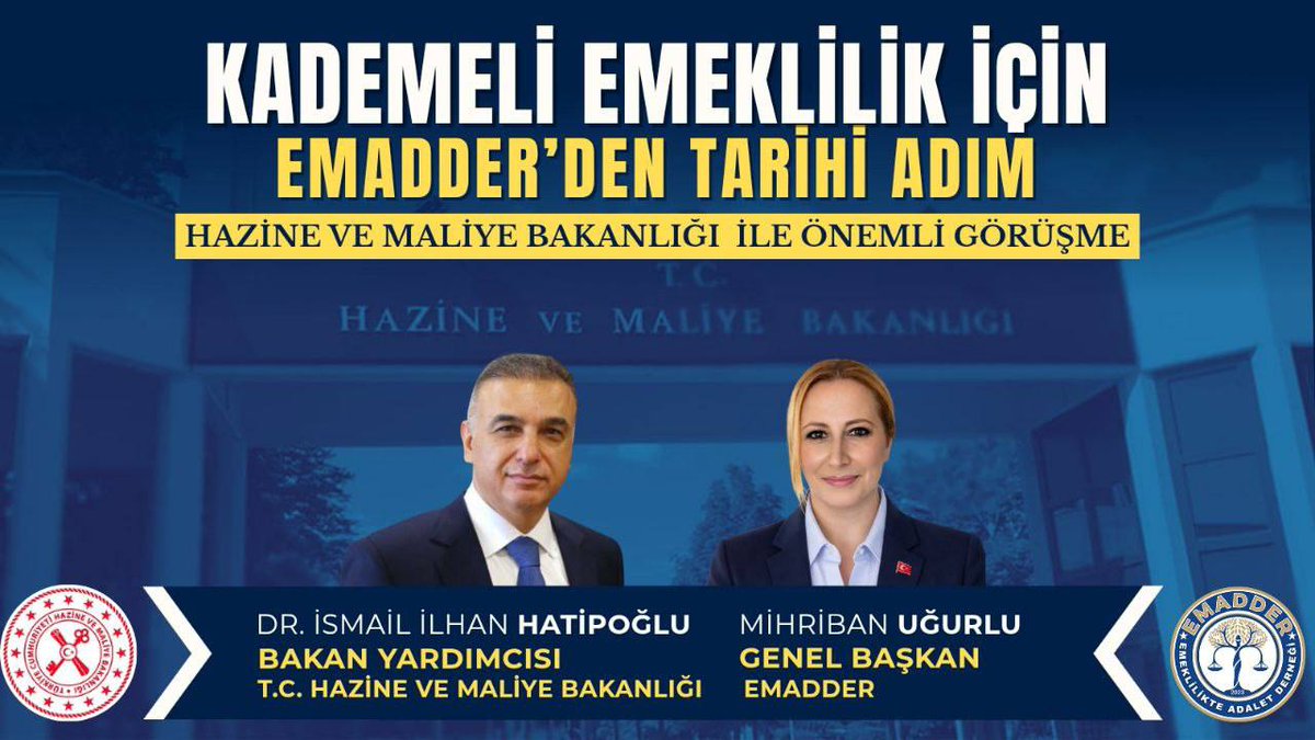 EMEKLİLİKTE ADALET DERNEĞİ ⚖️ tweet media