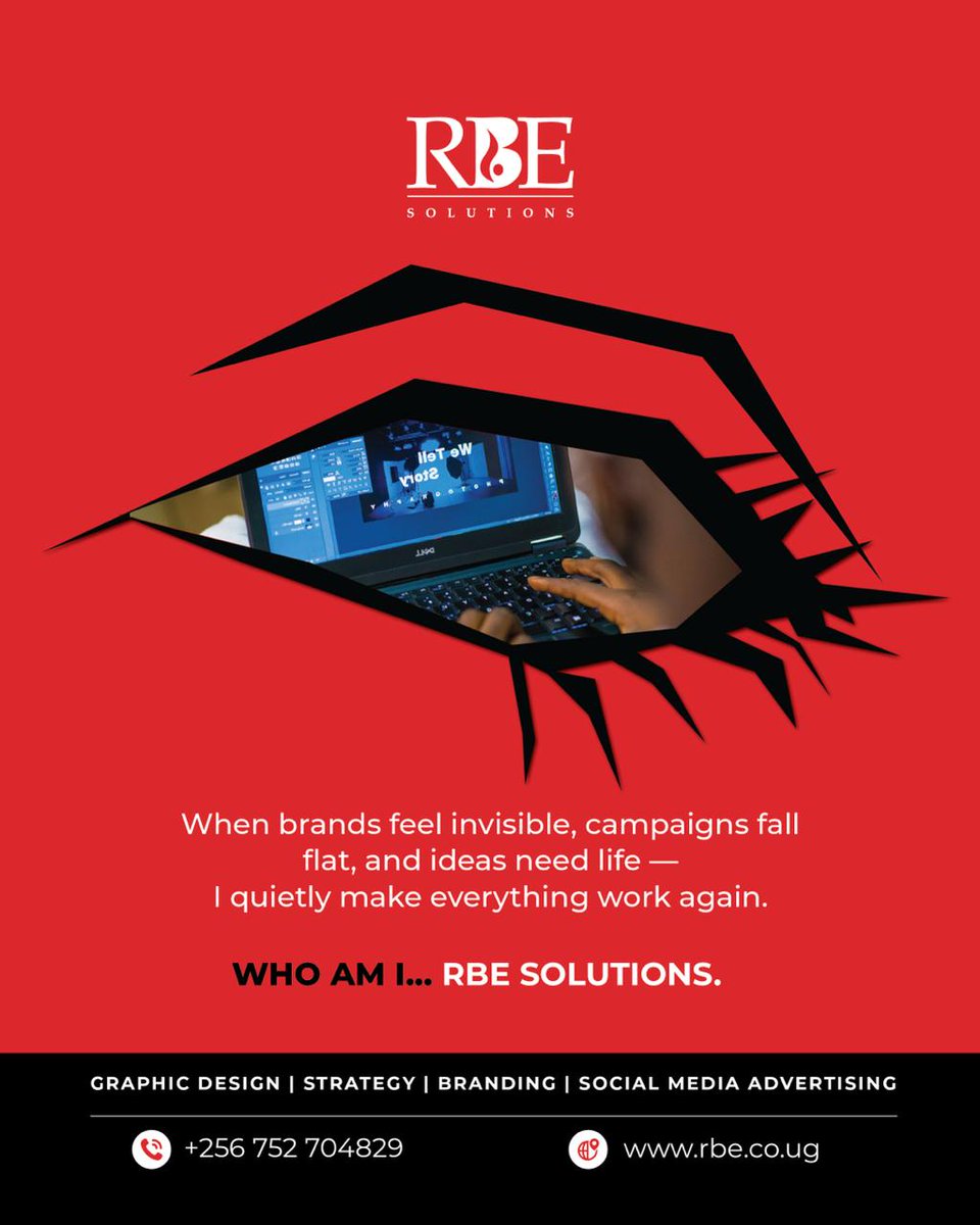 RBESolutions's tweet photo. WHO AM I? 🤔

When brands feel invisible 👻
Campaigns fall flat 📉
And ideas need life 💡✨
I quietly make everything work again.

Answer: RBE Solutions. 🚀

#RBESolutions #CreativeAgency #BrandStrategy #MarketingMagic #MakeItWork https://t.co/sesjheScf4