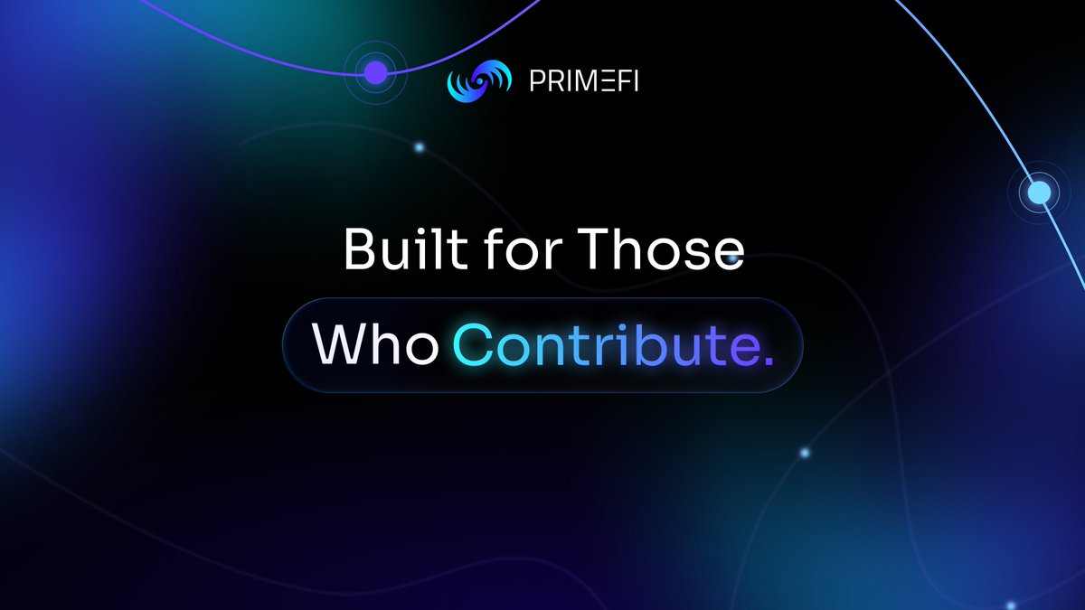 Most lending protocols give yield to everyone equally.

Deposit. Earn APY. Done.

PrimeFi.xyz doesn't work that way. And that gap is where the real opportunity lives.

There are two types of users in PrimeFi:
🔹 User A: Deposits $100,000 USDT. Earns the base market