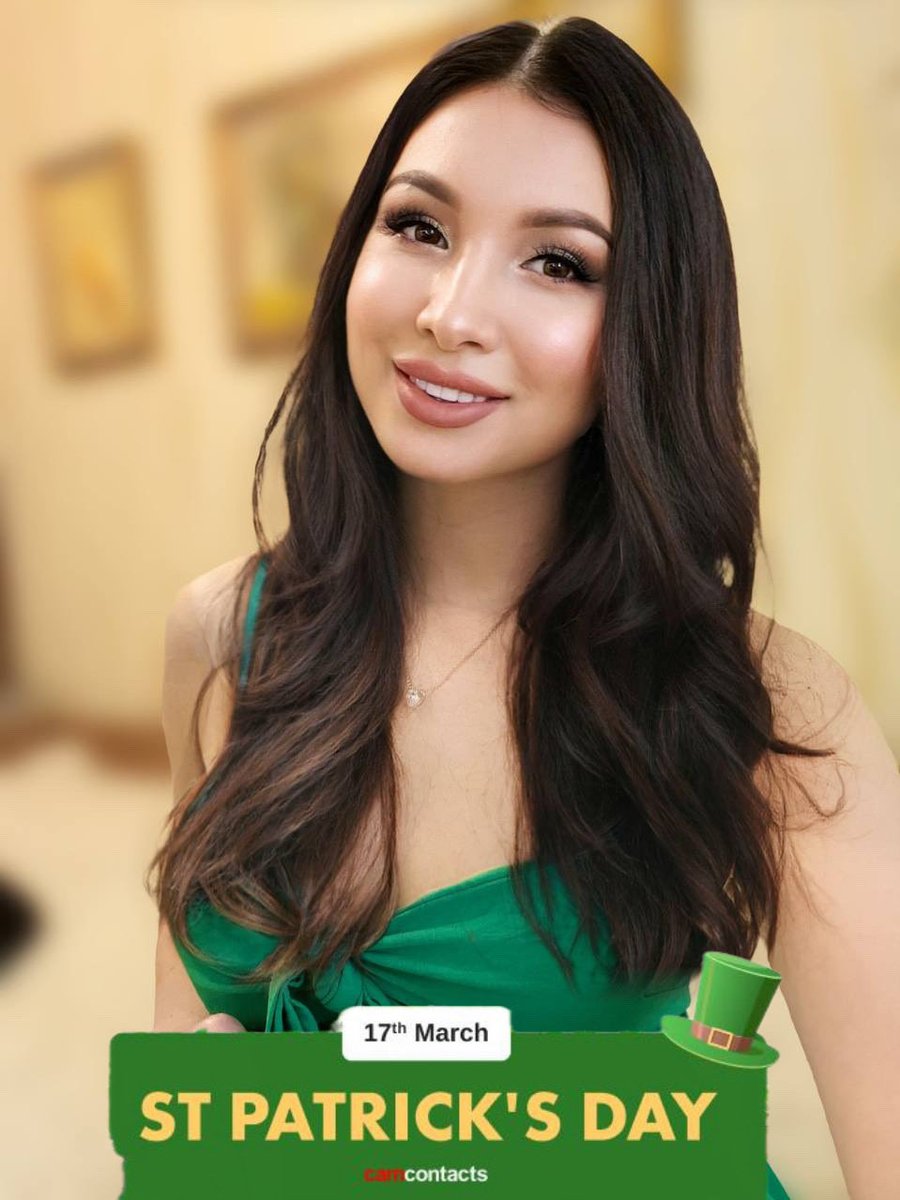 contacts_cam's tweet photo. Kiss me, I might be a lucky charm tonight🍀

https://t.co/WKS74CEZH6

#CamContacts #StPatricksDay2026 

@camcontacts https://t.co/9f9WuboM9T