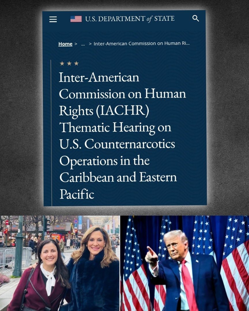 🇺🇲 AHORA: Trump desacredita a la CIDH de la que es comisionada Rosa María Payá, criticada recientemente por Claudia Sheinbaum. La CIDH es una organización de larga trayectoria contra Cuba:

Señala el comunicado del Departamento de Estado:

– «Hoy, la Comisión Interamericana de