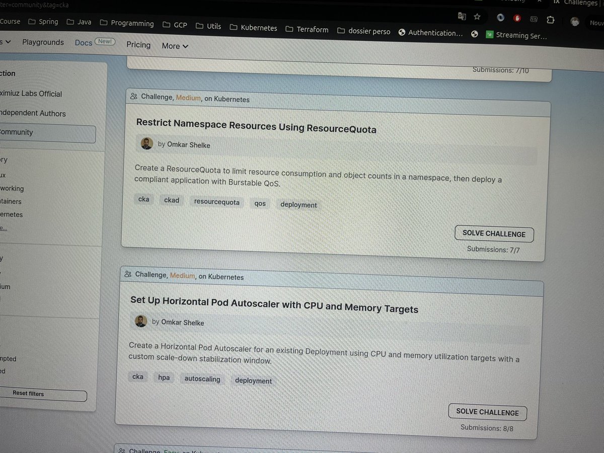 Ça vous arrive de sourire quand tu sais que tu va bien manger avec plein d’exo pratiques sur une Techno ?
#iximiuz ça me procure un plaisir de ouff