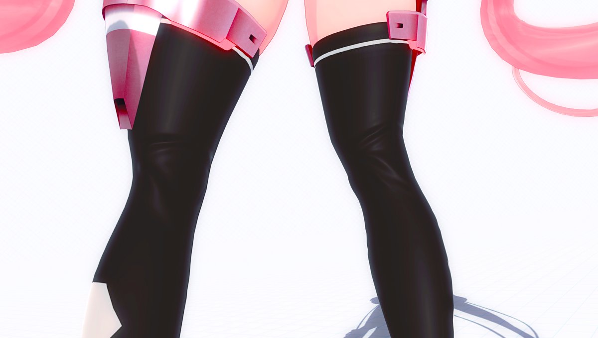 膝裏にシワ(仮)を入れる事ができた
なるほど 