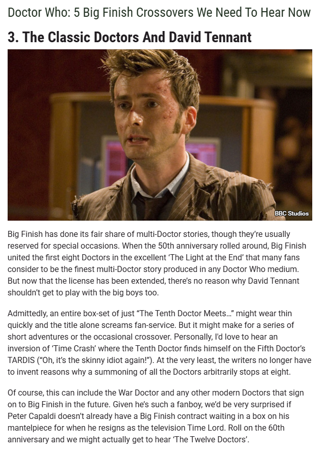 Doctor Who Minus Context tweet media