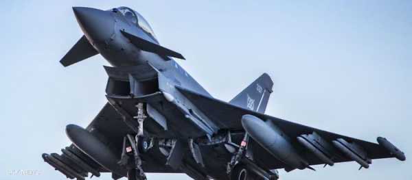 الدفاع البريطانية: 550 ساعة طيران ووجود مقاتلات بالشرق الأوسط