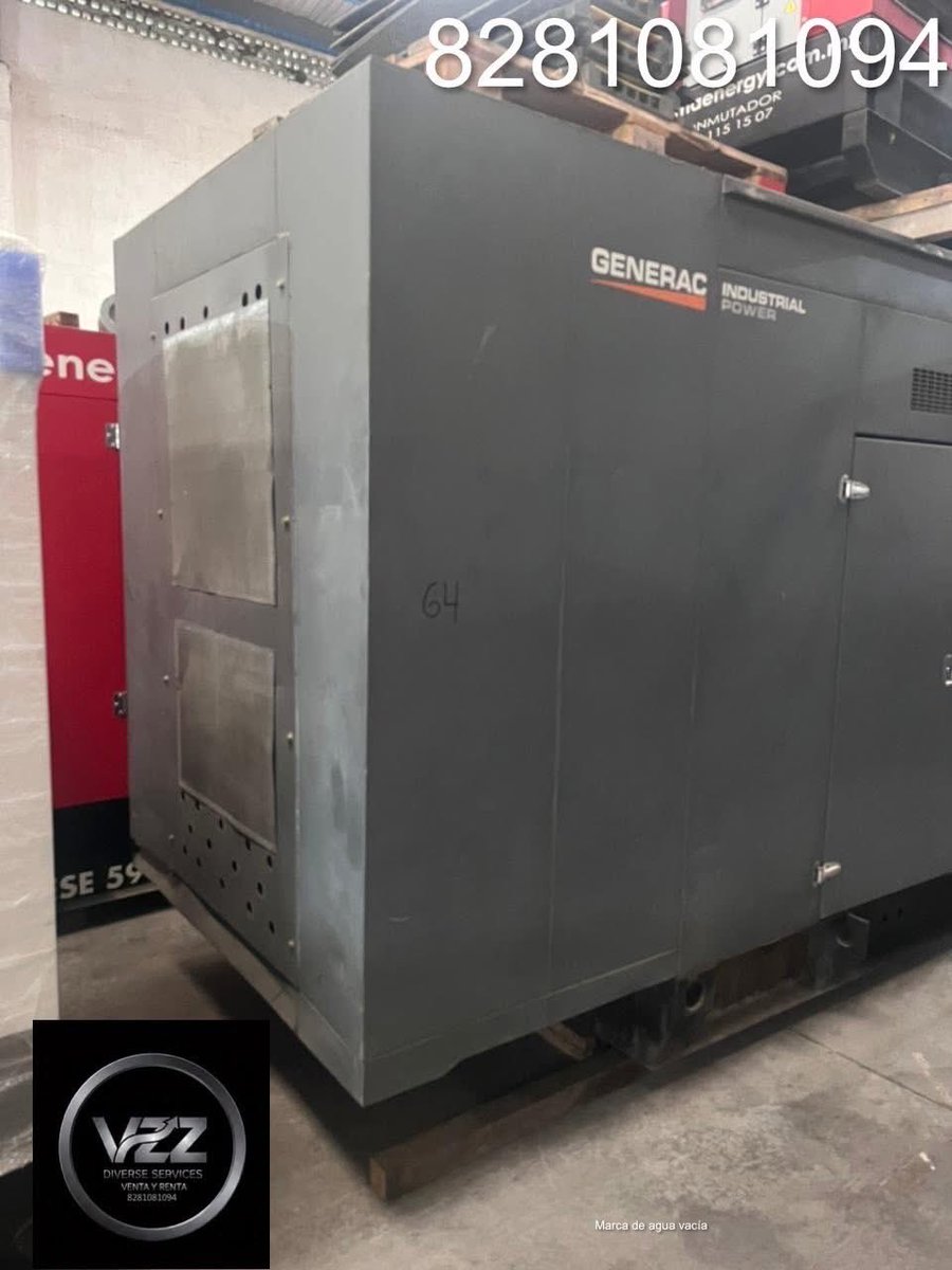 vzzdiverse's tweet photo. 🔥 GENERADOR GENERAC 300kW 🔥

✅ 300kW (100% capacidad)
✅ Cummins / Stamford
✅ Probada con banco resistivo
✅ Prep. tanque externo
💰 $450,000 

📍 Monterrey (Entrega inmediata)
🚛 ¡Enviamos a todo México! 🇲🇽
Info aquí:
👉 https://t.co/U2HpROQ0vF
#Generadores https://t.co/SGDcdLlSz8
