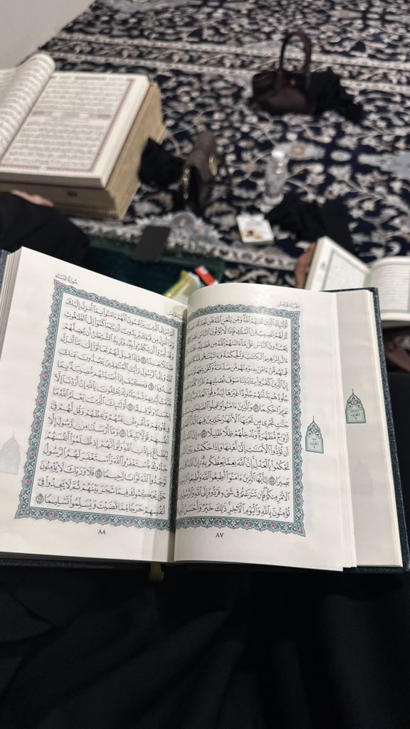 اعتكاف ليلة ٢٧ اهخ يالشعوور اللهم تقبّل منّا😢❤️