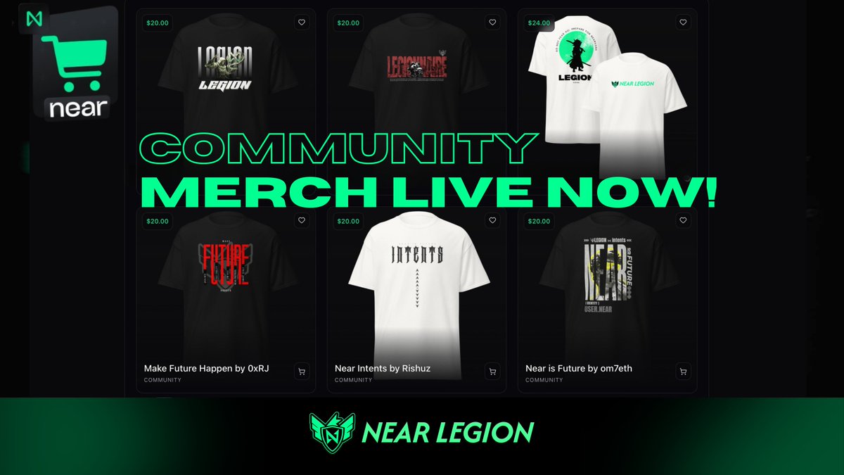 Near Merch tweet media